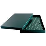 GEP DESIGN konferenčné dosky v darčekovej krabičke zelenej - Vetvičky s čistým blokom