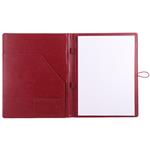 GEP konferenčné dosky v darčekove krabičke bordó s bodkovaným blokom