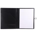 GEP konferenčné dosky v darčekove krabičke čierne s bodkovaným blokom - recyklovaná koženka