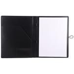 GEP konferenčné dosky v darčekove krabičke čierne s čistým blokom - recyklovaná koženka