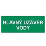 Hlavný uzáver vody, plast 2mm s dierkami-210 x 80mm