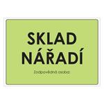 Popisy místností a skladů