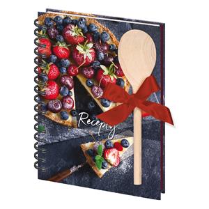 Kniha na recepty s vareškou A5 špirála Cheesecake