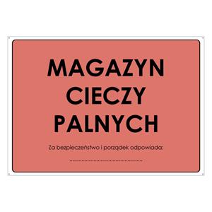 MAGAZYN CIECZY PALNYCH, płyta PVC 2 mm z dziurkami, 297x210 mm