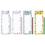 Magnetický blok s ceruzkou 7,5 x 24 cm MIX balenie po 10 ks