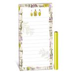 Magnetický blok s ceruzkou 7 x 14 cm - MIX balenie po 10 ks