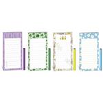 Magnetický blok s ceruzkou 7 x 14 cm - MIX balenie po 10 ks