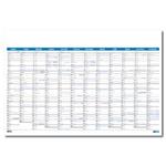 Mapový plagát 2026 - modrá