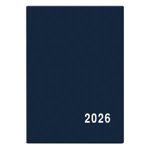 Mesačný diár 2026 Anežka PVC vreckový - modrá