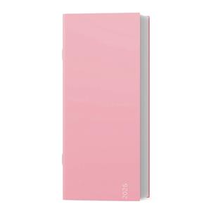 Mesačný diár 2026 Božka Color vreckový - Ružová