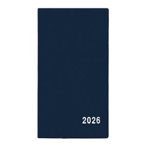 Mesačný diár 2026 Františka PVC vreckový - modrá