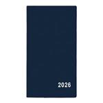 Mesačný diár 2026 Františka PVC vreckový - modrá