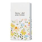 Mesačný diár 2026 Klára Lamino vreckový - Biely