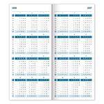 Mesačný diár 2026 plánovací vreckový - Čierna