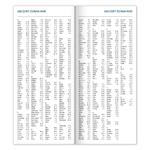 Mesačný diár 2026 plánovací vreckový - Čierna