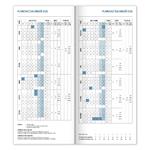 Mesačný diár 2026 plánovací vreckový - Vínová