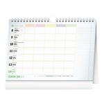 Nástenný aj stolový kalendár 2026 Týždenný rodinný plánovací s háčikom