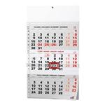 Nástenný kalendár 2025 Trojmesačný - čierny