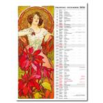Nástenný kalendár 2026 - Alfons Mucha