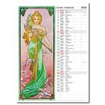 Nástenný kalendár 2026 - Alfons Mucha