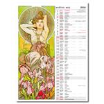 Nástenný kalendár 2026 - Alfons Mucha