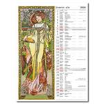 Nástenný kalendár 2026 - Alfons Mucha