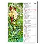 Nástenný kalendár 2026 - Alfons Mucha