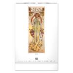 Nástenný kalendár 2026 Alfons Mucha