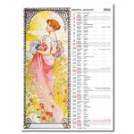 Nástenný kalendár 2026 - Alfons Mucha