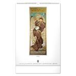 Nástenný kalendár 2026 Alfons Mucha