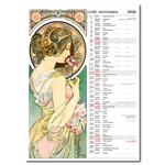 Nástenný kalendár 2026 - Alfons Mucha