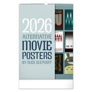 Nástenný kalendár 2026 Alternative Movie Posters