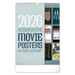 Nástenný kalendár 2026 Alternative Movie Posters