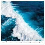 Nástenný kalendár 2026 - Aqua