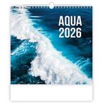 Nástenný kalendár 2026 - Aqua