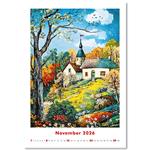 Nástenný kalendár 2026 - Art Naive