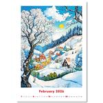 Nástenný kalendár 2026 - Art Naive