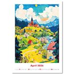 Nástenný kalendár 2026 - Art Naive