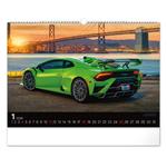 Nástenný kalendár 2026 Autá