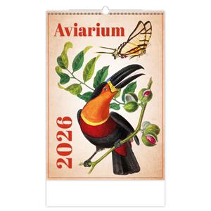 Nástenný kalendár 2026 - Aviarium