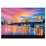 Nástenný kalendár 2026 - Bridges