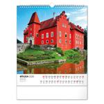 Nástenný kalendár 2026 Česká republika