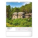 Nástenný kalendár 2026 Česká republika