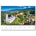 Nástenný kalendár 2026 - Česko medzi oblakmi