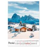 Nástenný kalendár 2026 český Hory