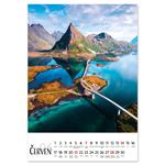 Nástenný kalendár 2026 český Hory