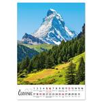 Nástenný kalendár 2026 český Hory