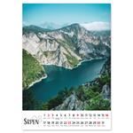 Nástenný kalendár 2026 český Hory