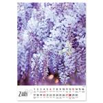 Nástenný kalendár 2026 český Kvety