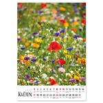 Nástenný kalendár 2026 český Kvety